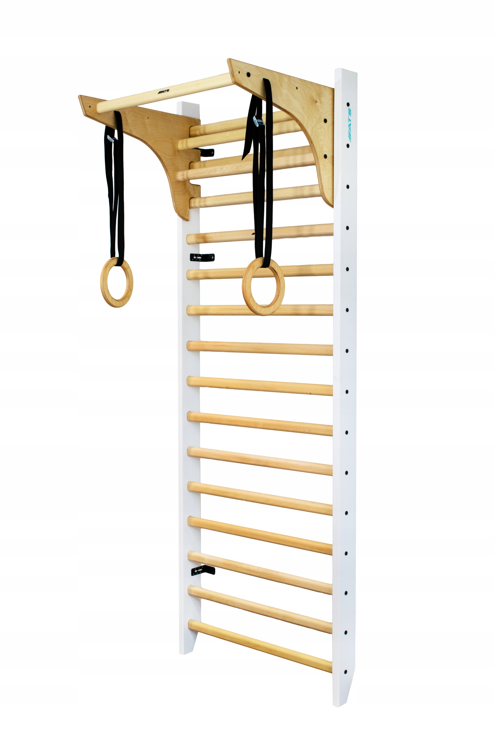 Drabinka Gimnastyczna Z Drążkiem Dla Dzieci Bukowa rehabilitacyjna