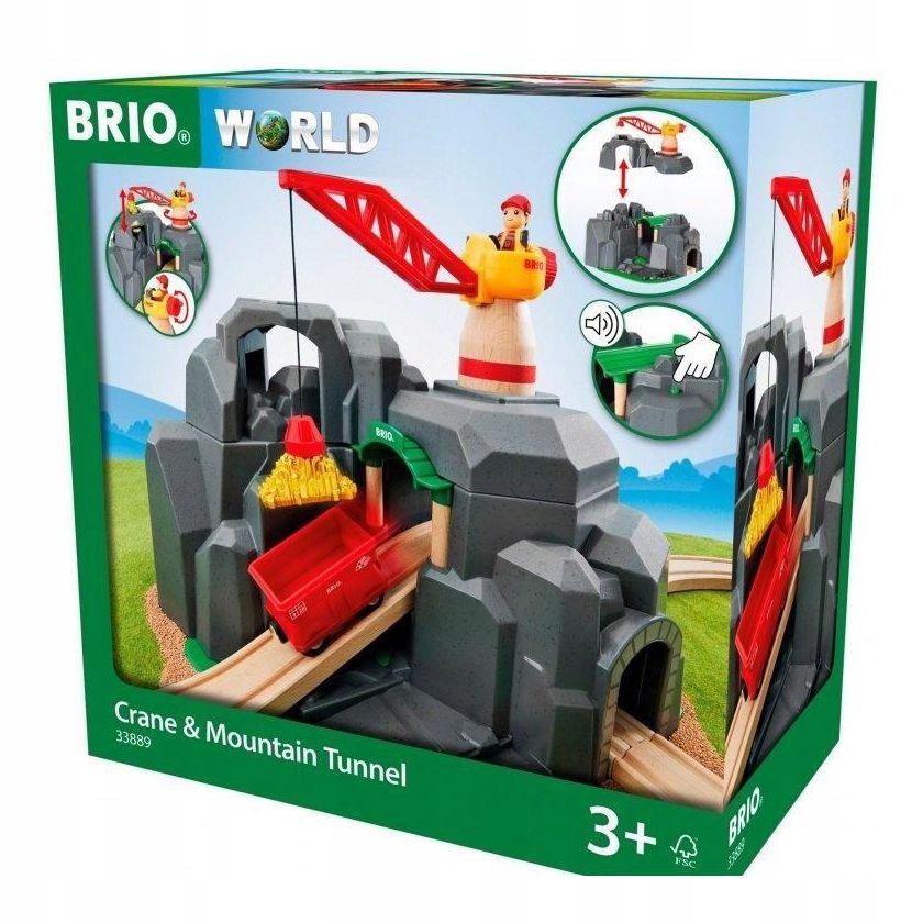 BRIO DŹWIG I TUNEL GÓRSKI