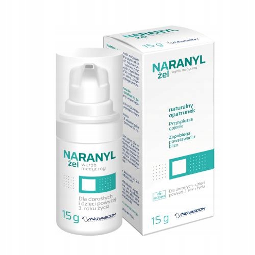 

Naranyl, spray na rany Dzieci 3+, 15 g, E- Namex