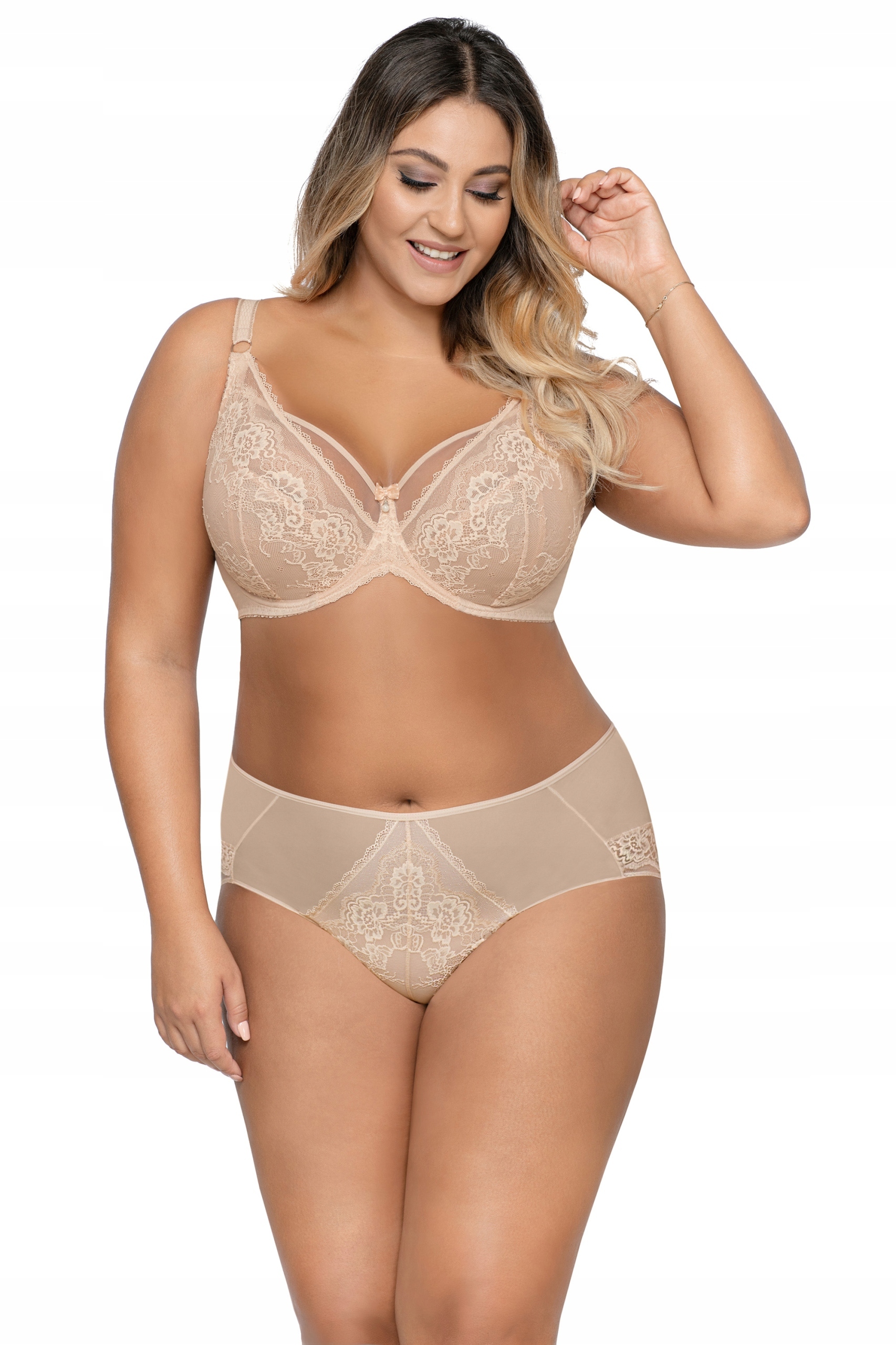 Biustonosz Ava 1824 miękki SOFT 90D beż beżowy Model 1824