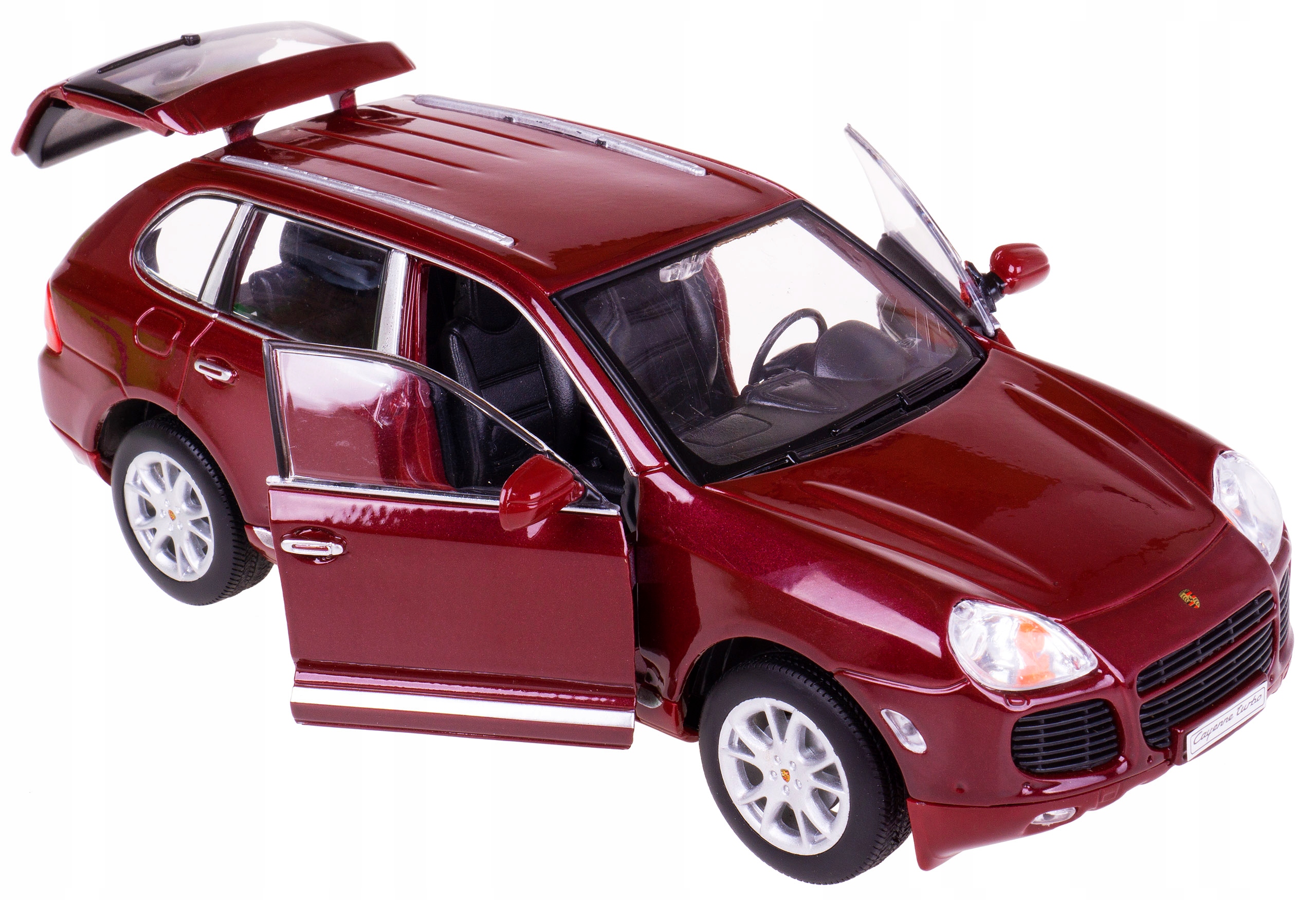 

Porsche Cayenne Turbo Model Metalowy Welly 1:24 Bo