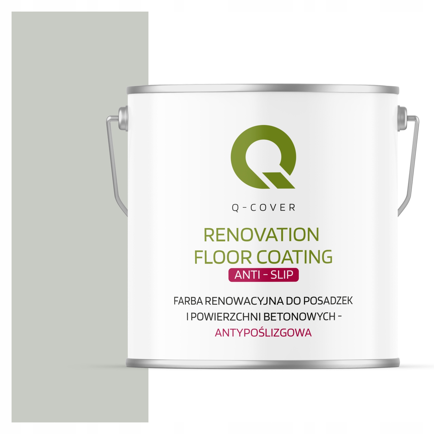 Renovačná Farba Na Podlahy Protišmyková Uv Biela Papyrus RAL9018 5L