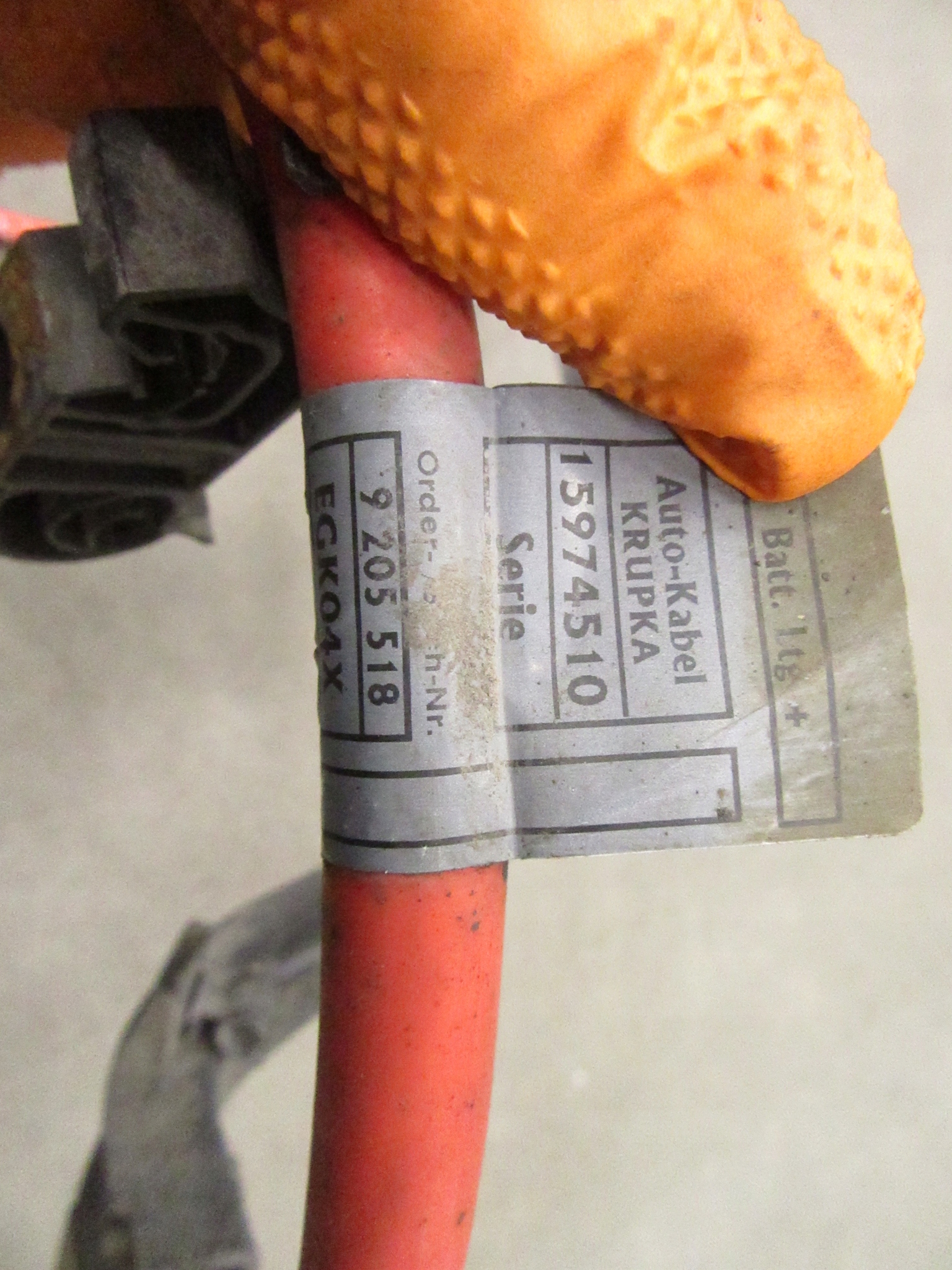 prijenos kabel plus akumulatora BMW 3 e90 e91 e92 e93 LIFT N43 N53 9205518