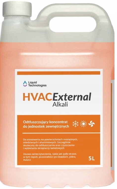 Levně Hvac External Alkali 5 L Tekutý dezinfekční přípravek na klimatizaci.