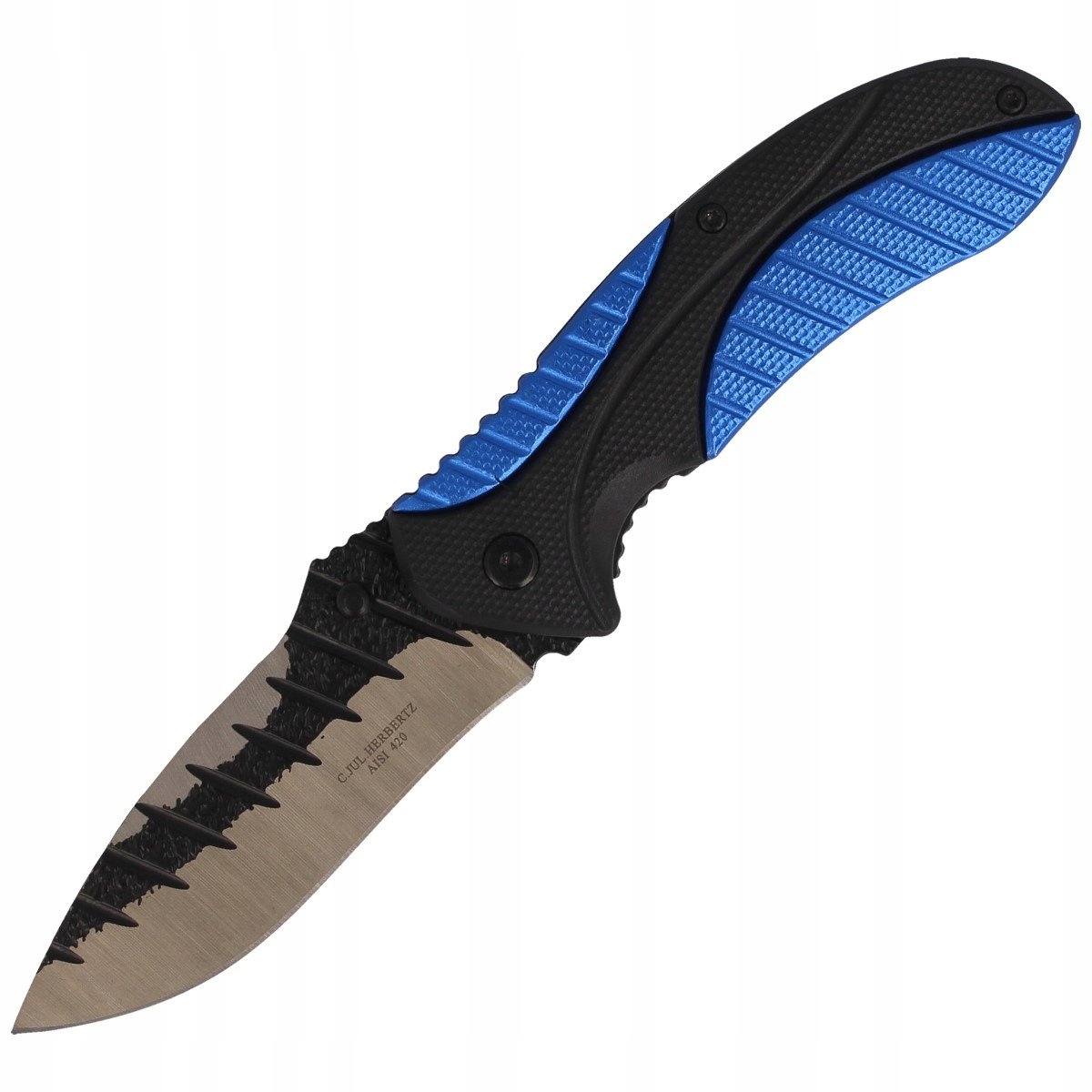Nóż składany Herbertz Solingen Blue/Black (588212)