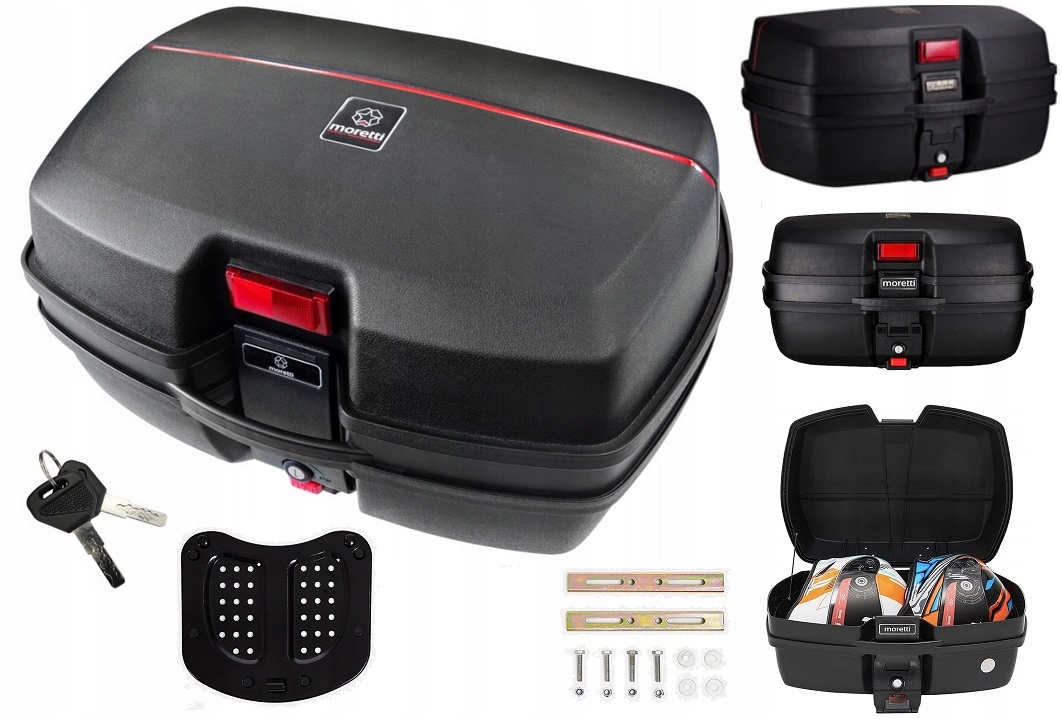 

Kufer Skuter Motor Monokey Z Oparciem Pasażera