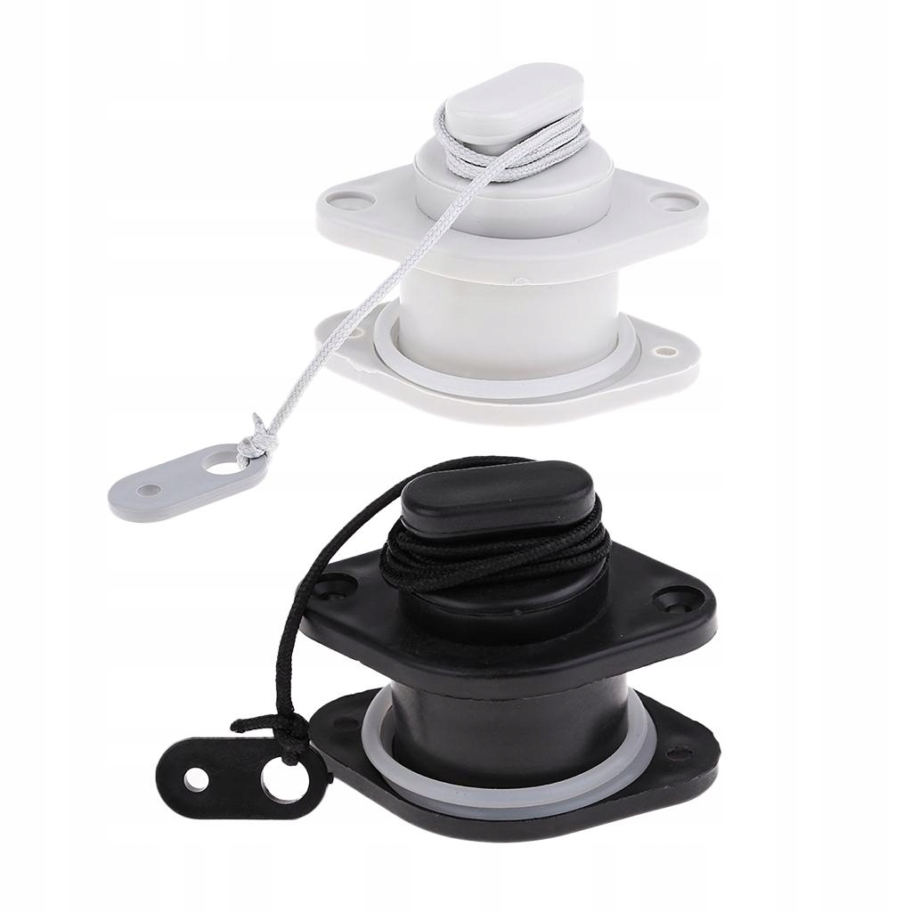 Kayak Scupper Plug with , Inflatable Hole Valve Replacement 24mm Gray Długość 7 cm