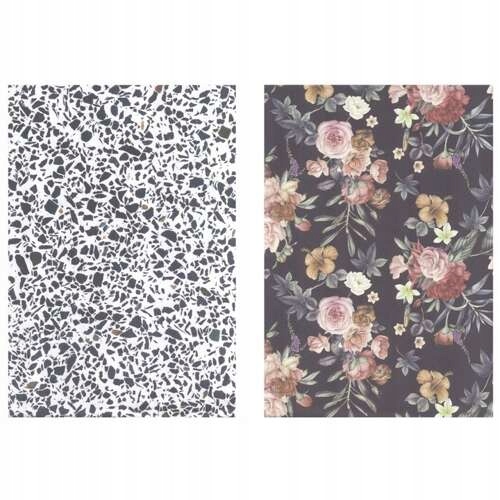 BLOK A4 KREATYWNY Z MOTYWAMI I NAKLEJKAMI 14K WZORY ART DECO INTERDRUK Format A4