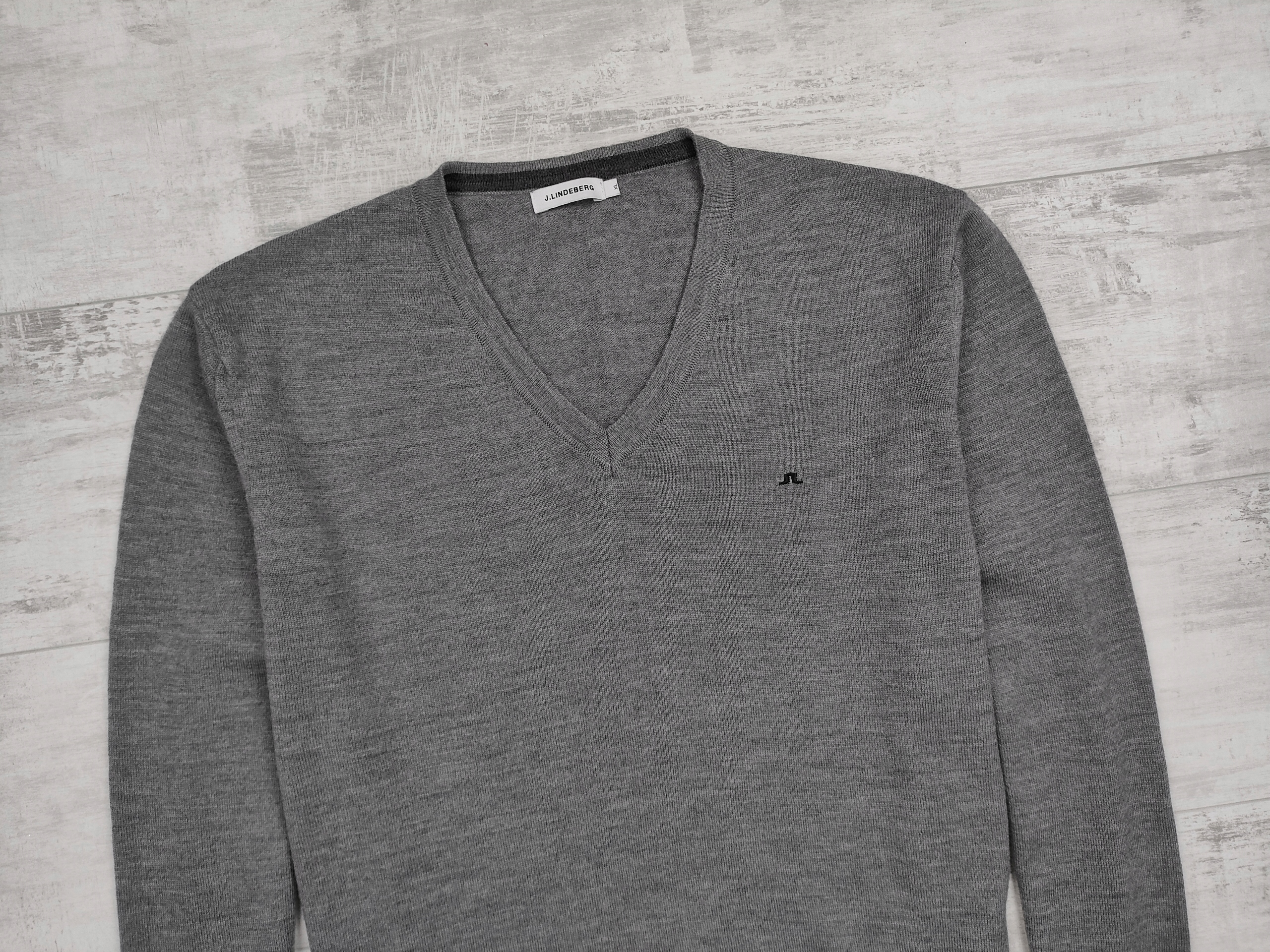 J.LINDEBERG LYMANN TRUE MERINO KNIT M SKI SWETER ELEGANCKI