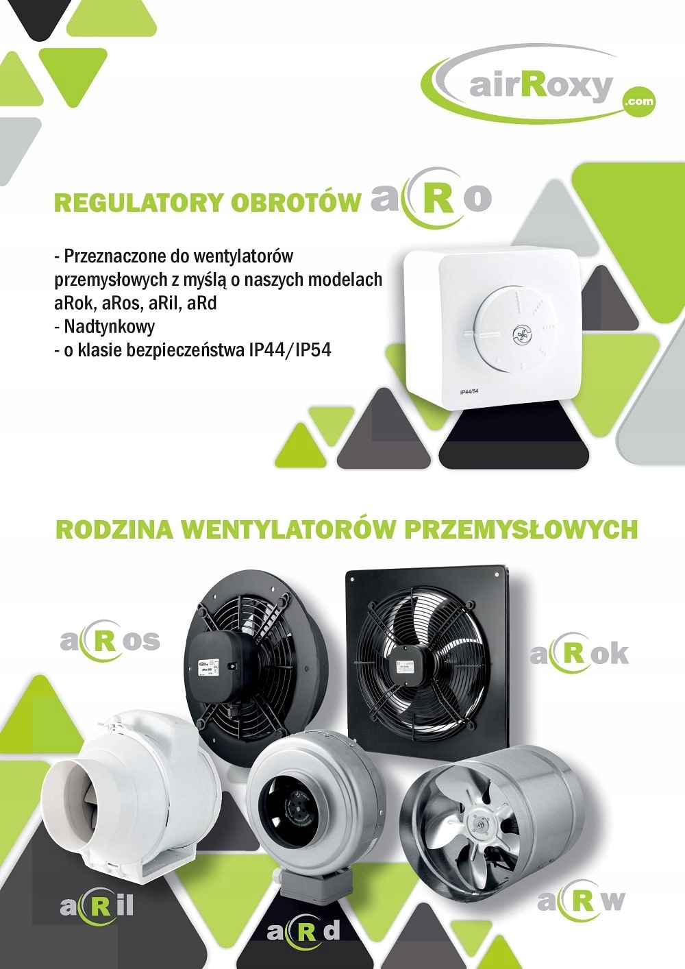 Regulator obrotów do wentylatorów aRo 4A Marka airRoxy