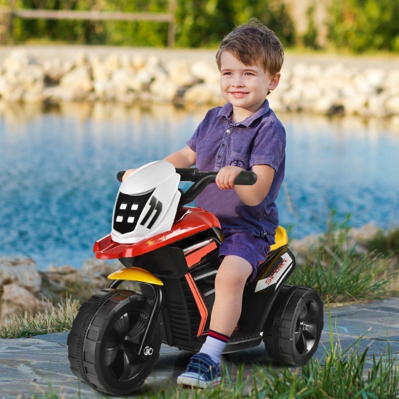 Электрический игрушечный мотоцикл для детей бренд Costway