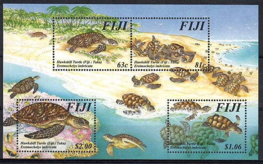 Fidżi 1997 Mi bl 22 Czyste **