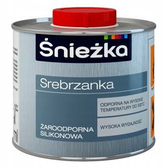 

Farba Silikonowa Srebrzanka Żaroodporna Srebrna 0,