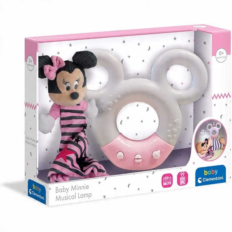

Projektor Lampka Minnie Z Przytulanką Clementoni