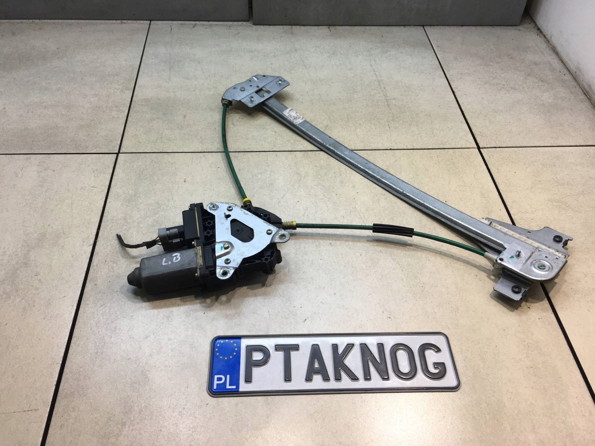 window regulator left rear part PEUGEOT 807 1494841080