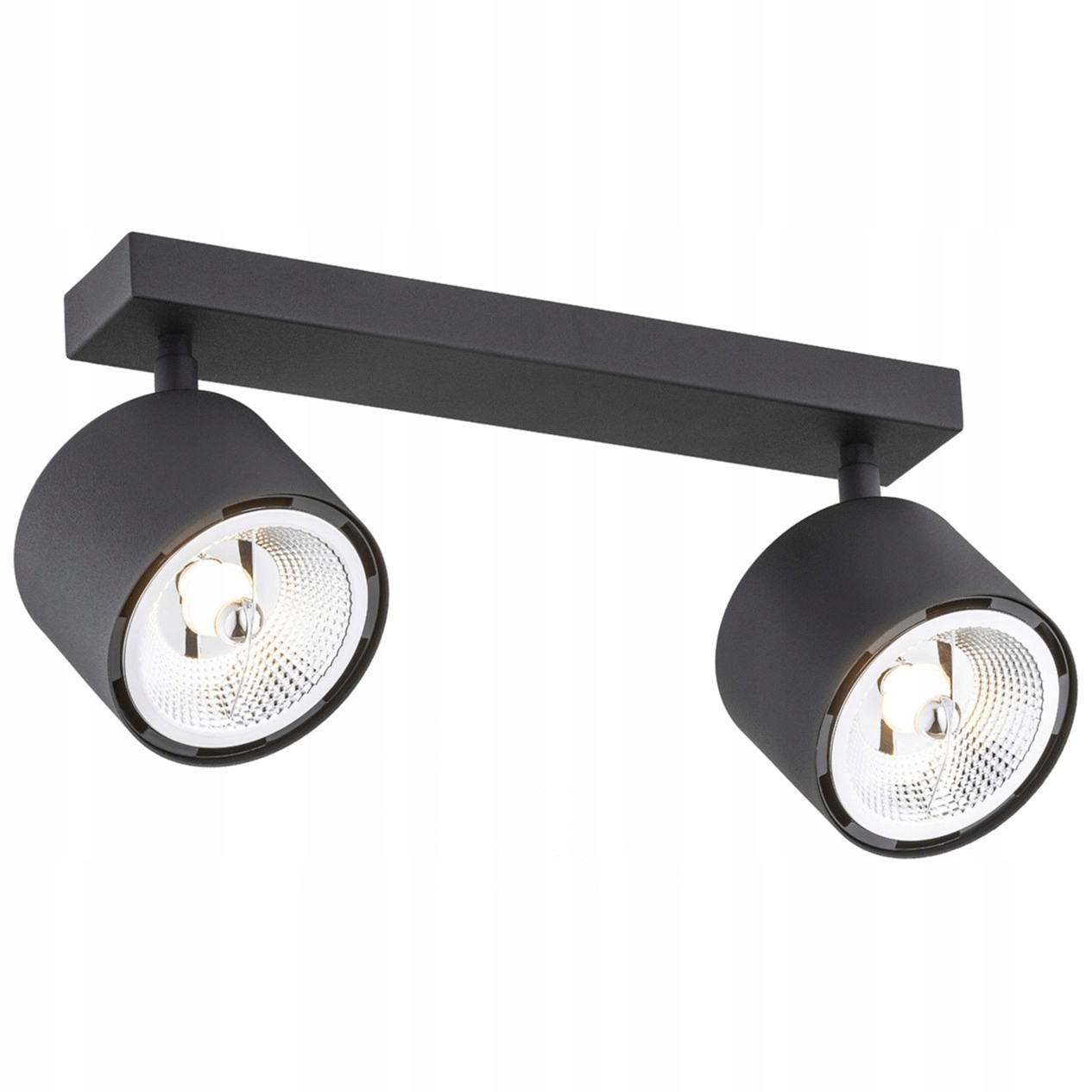 Stropná lampa, čierna lišta do obývacej izby, spálne, predsiene Clevland XX