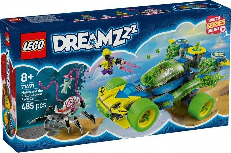 Lego 71491 Dreamzzz Závodní auto Mateo a Z-Bloba