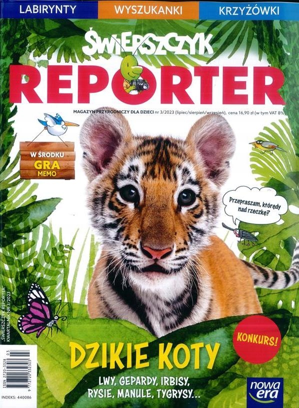 ŚWIERSZCZYK REPORTER 3/2023 magazyn dla dzieci
