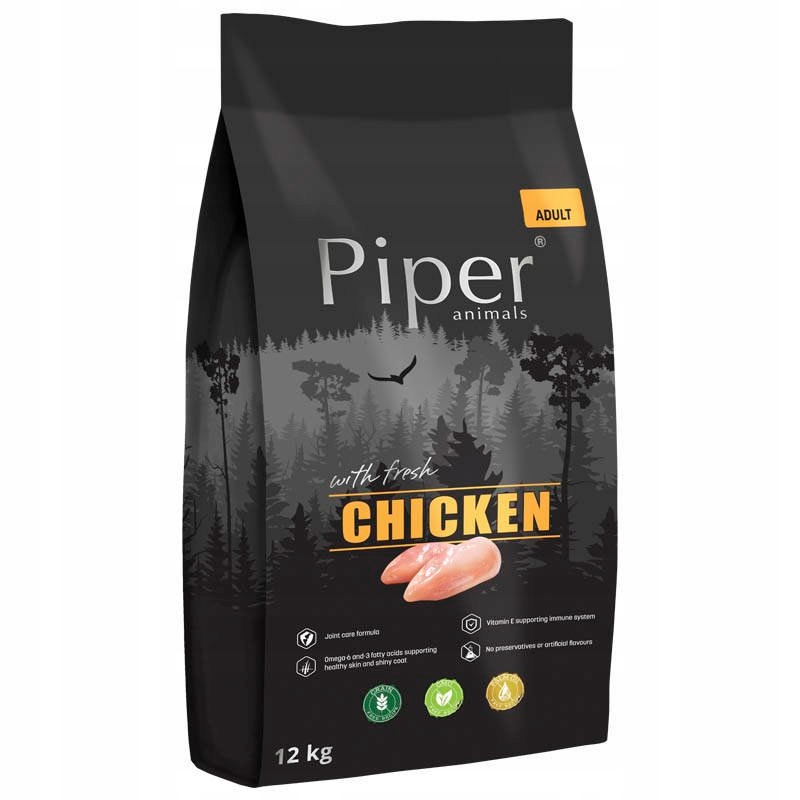 Karma Sucha Piper Dolina Noteci Kurczak 12kg