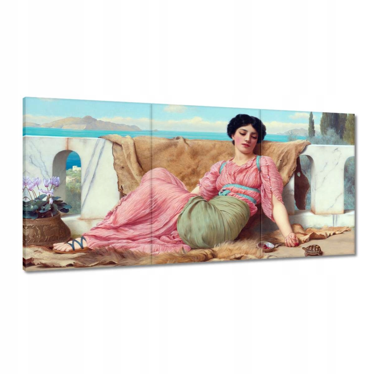 Obrazy 180x90 The quiet pet Godward