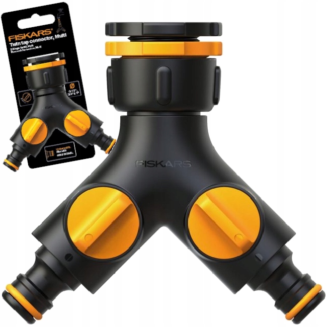 

Podwójne Przyłącze Kranowe Multi 1027061 Fiskars
