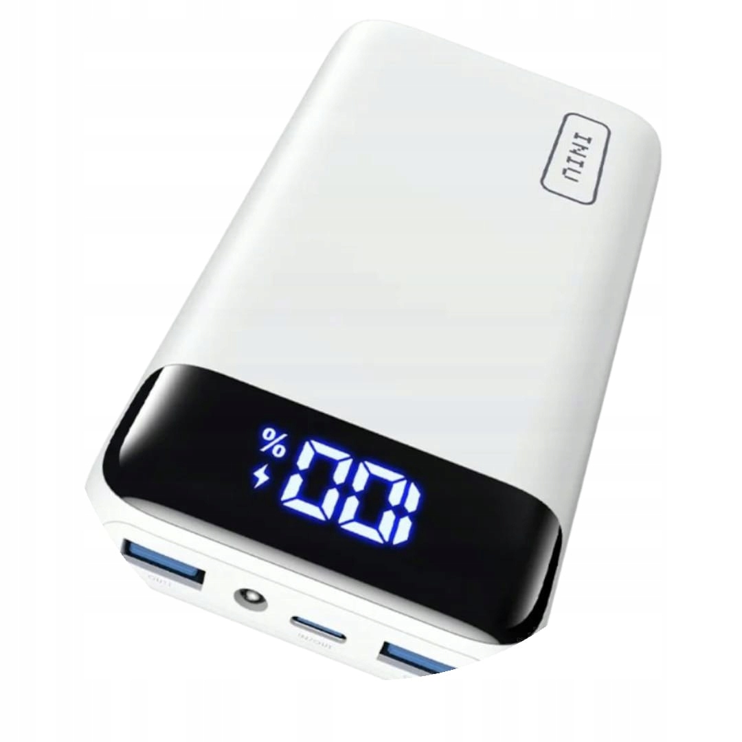 Iniu Powerbank 20000mAh 22,5W Usb-c Szybkie Ładowanie iPhone Xiaomi