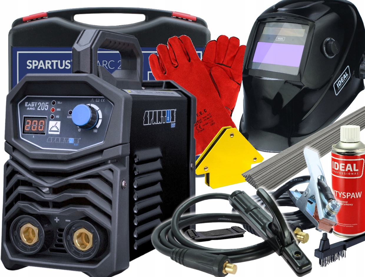 Инверторный сварочный аппарат. easyARC 205 200A MMA IGBT SPARTUS
