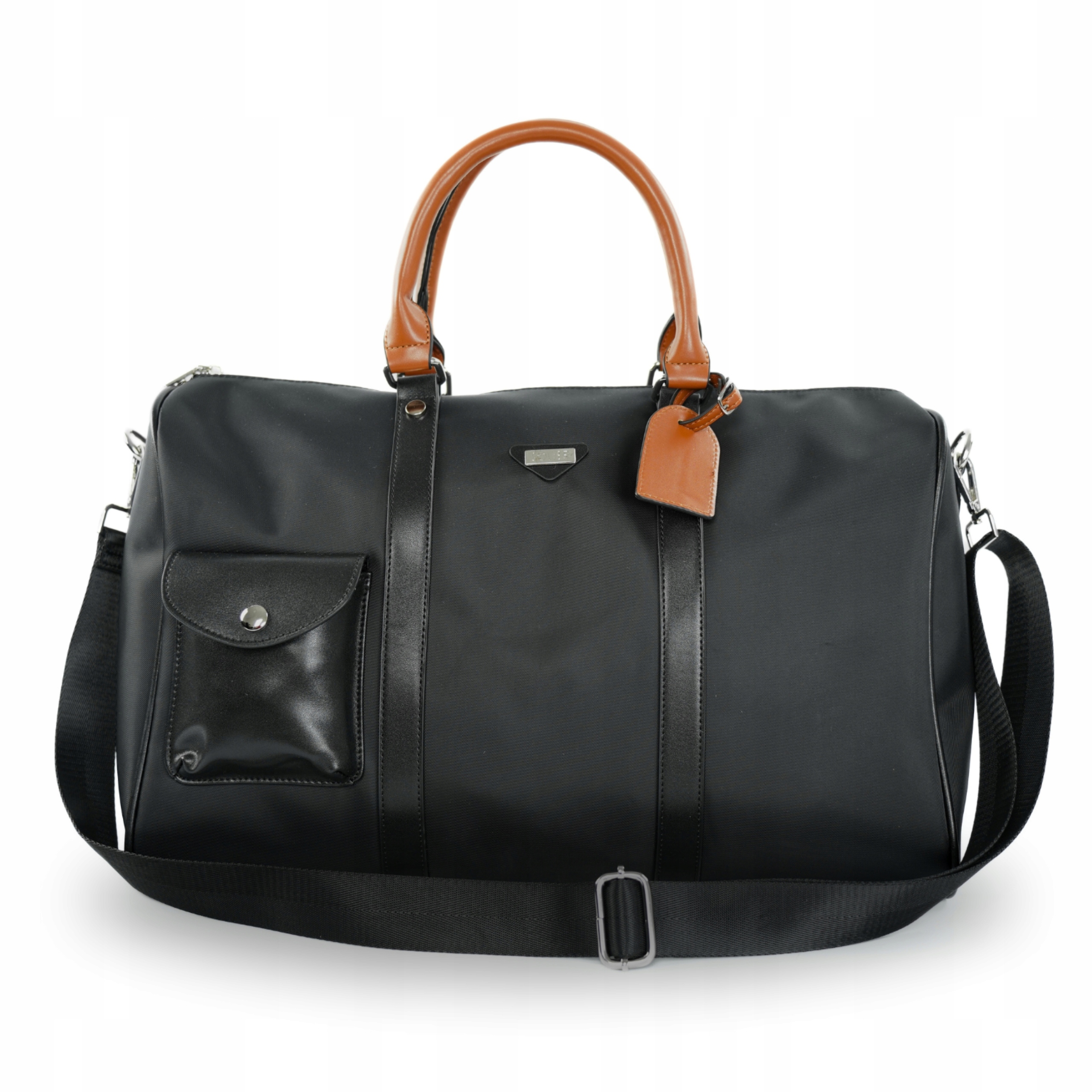 Víkendová cestovní taška Velká příruční zavazadla do posilovny černá Solier