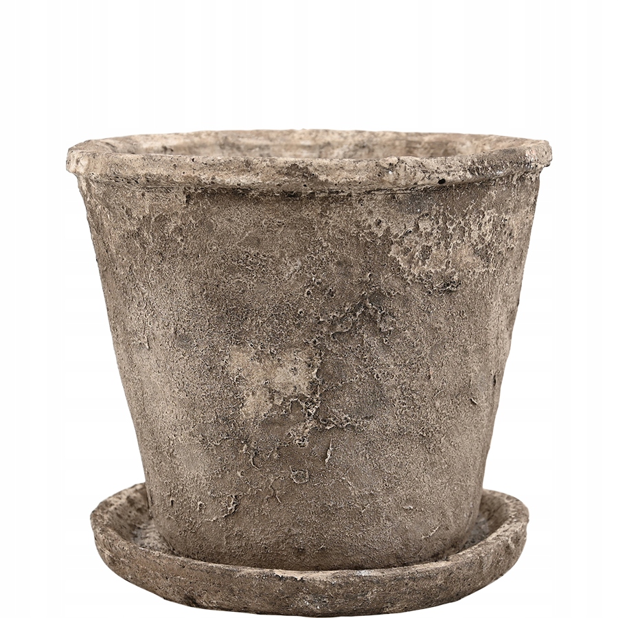 

Doniczka CERAMICZNA17,5x19TERRAKOTA Szara Osłonka
