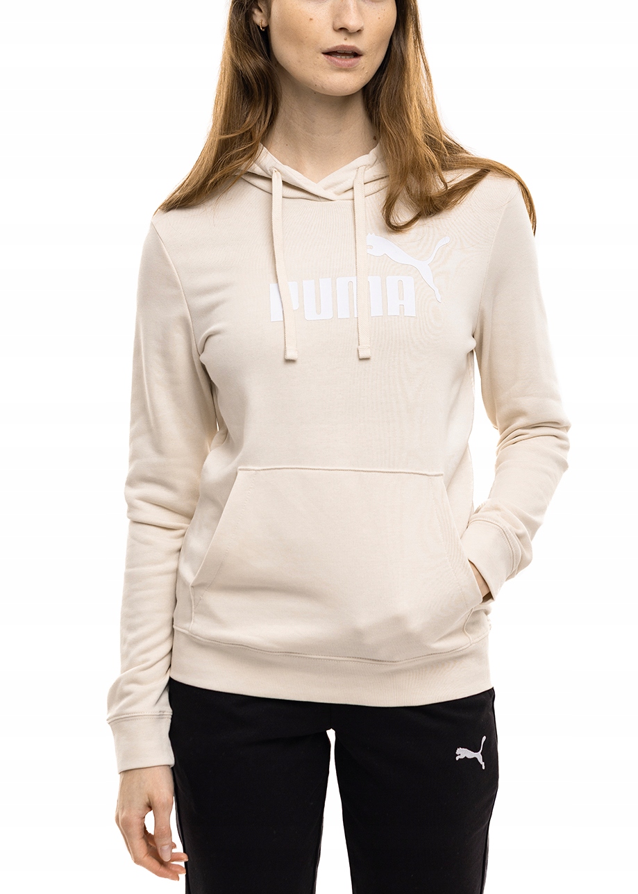 Mikina Puma Dresová s kapucí Sportovní bavlněná mikina Hoodie vel S