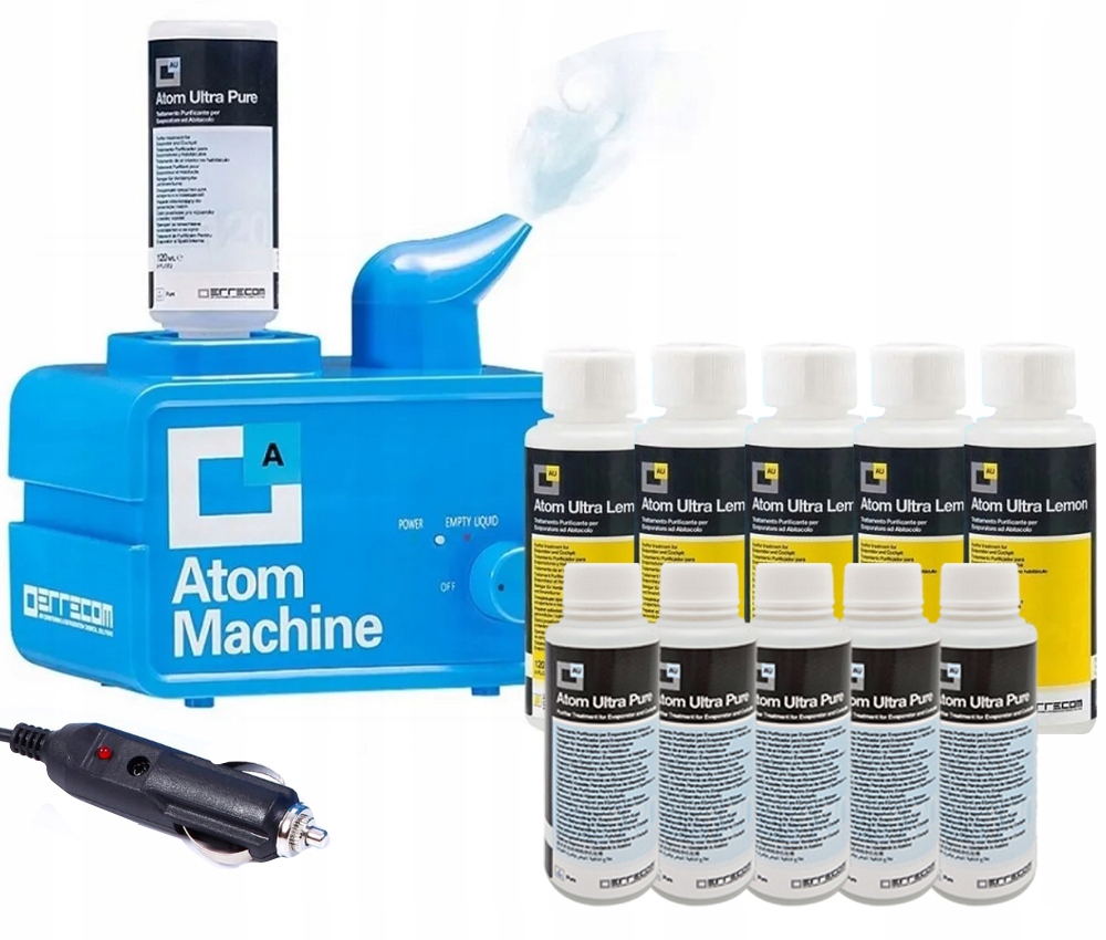 ATOM MACHINE ULTRADŹWIĘKI 24SZT LEMON + 24SZT PURE