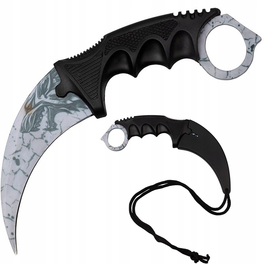 

Nóż karambit Pazur Cs:go Strike Neck Etui Wilk