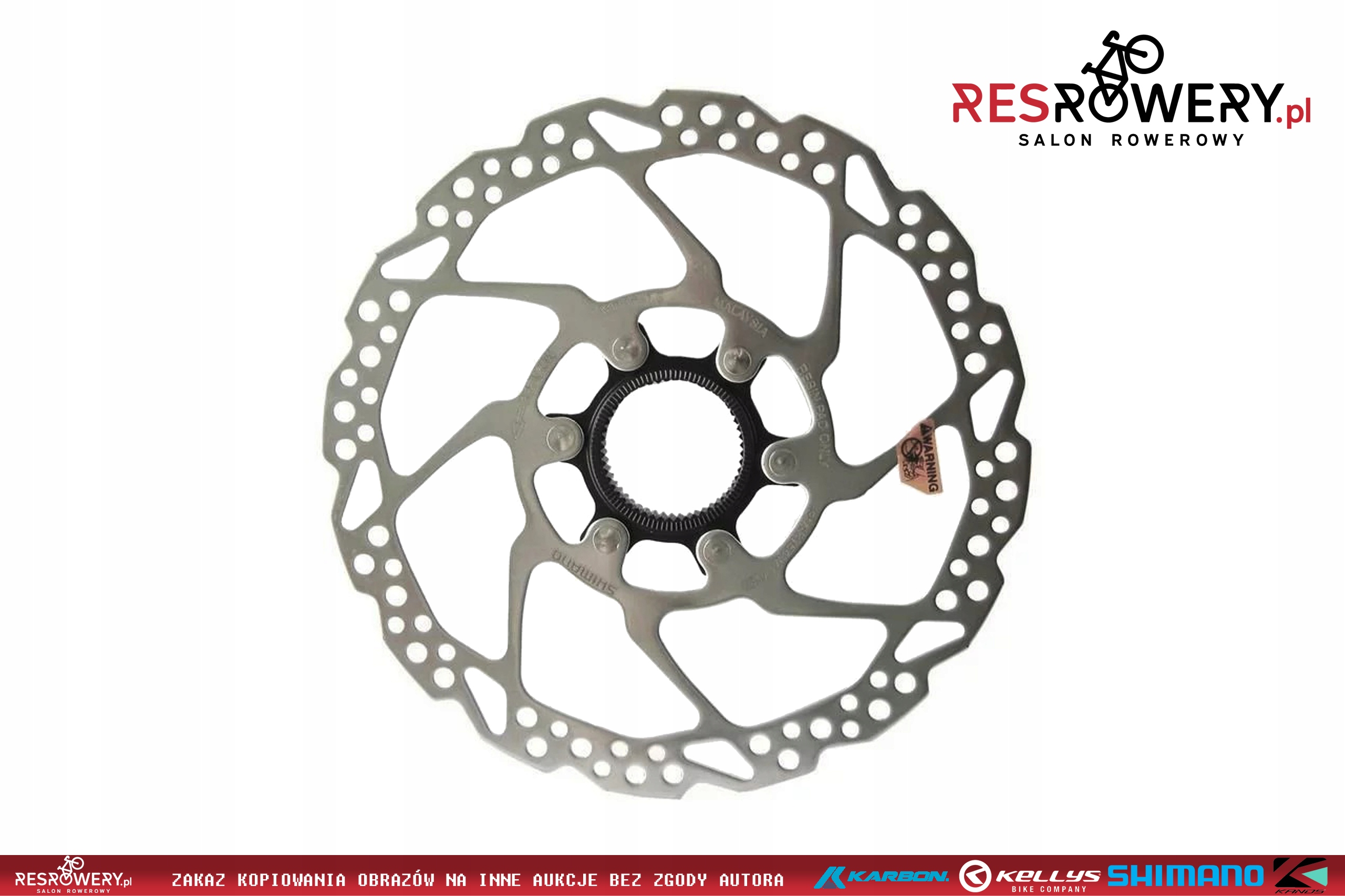 TARCZA HAMULCOWA SHIMANO SM-RT54 180mm CENTERLOCK EAN (GTIN) 4550170452339