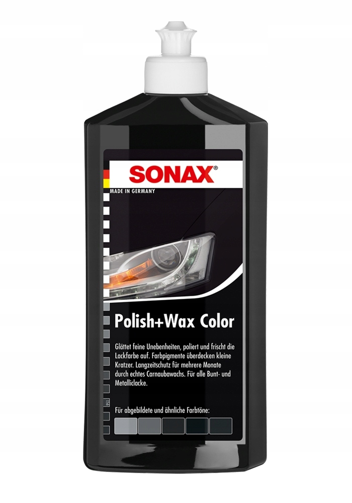 Sonax wosk koloryzujący NanoPRO Czarny 500 ml