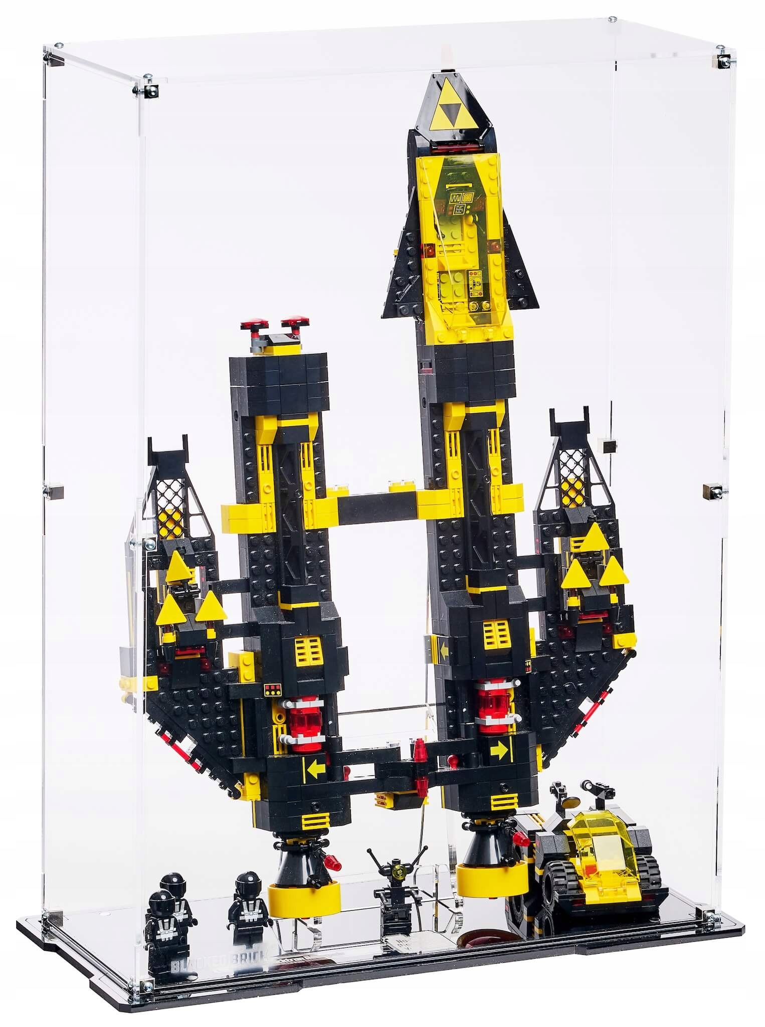 Vitrína Blacked Brick pre Lego 10355 Icons Blacktron Renegade
