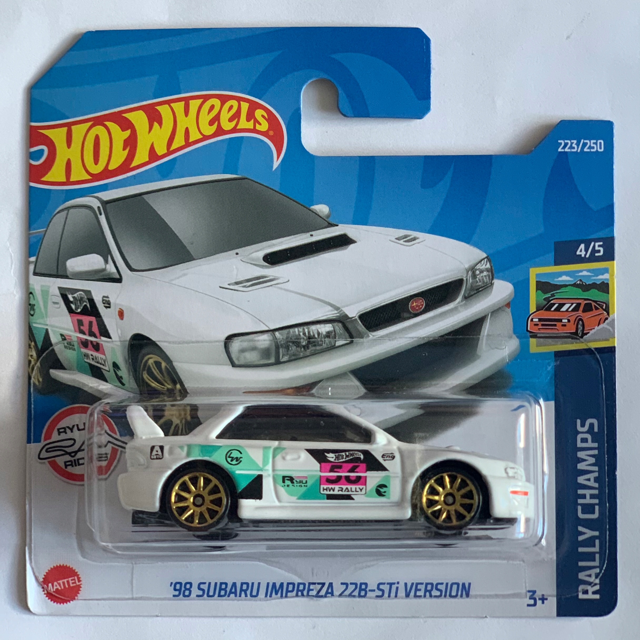 Hot Wheels ’98 Subaru Impreza 22B-STi Version Th