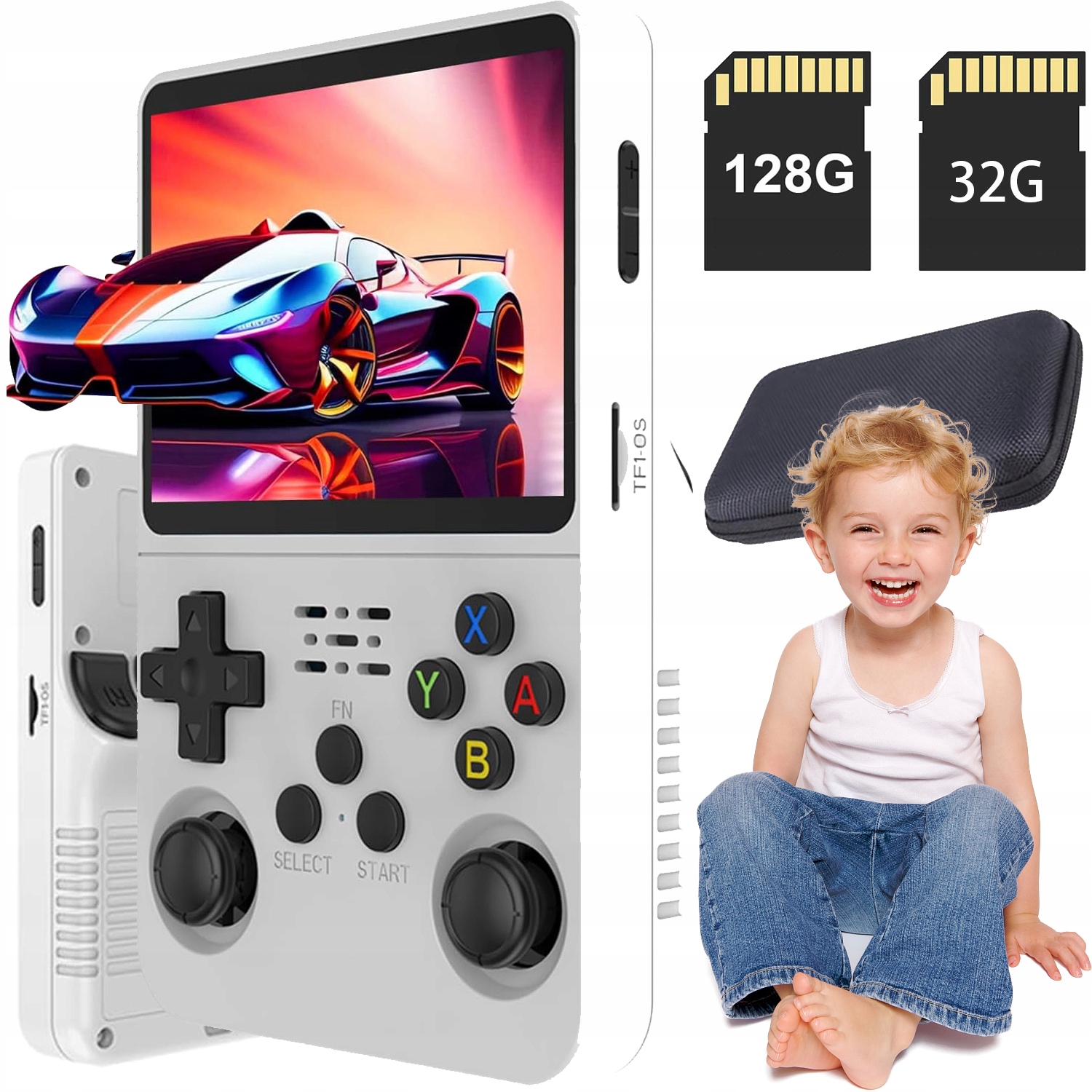 Přenosná Mobilní Mini Herní Konzole Retro 21000 Hry 32G 128G Dárek