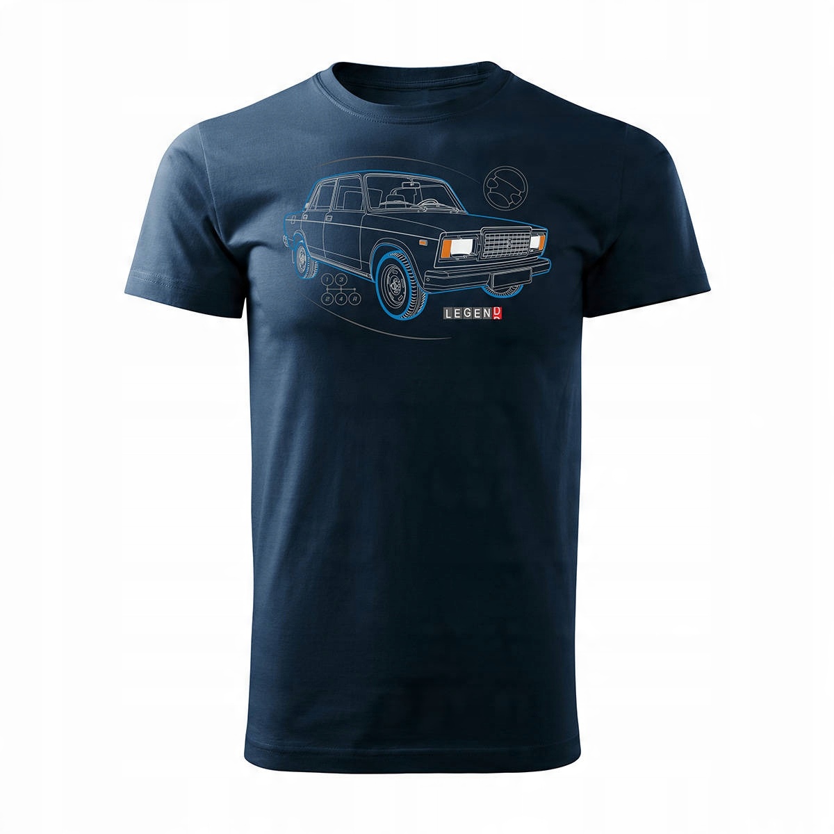 

Koszulka z Ładą Łada Lada auto Prl legenda 2107