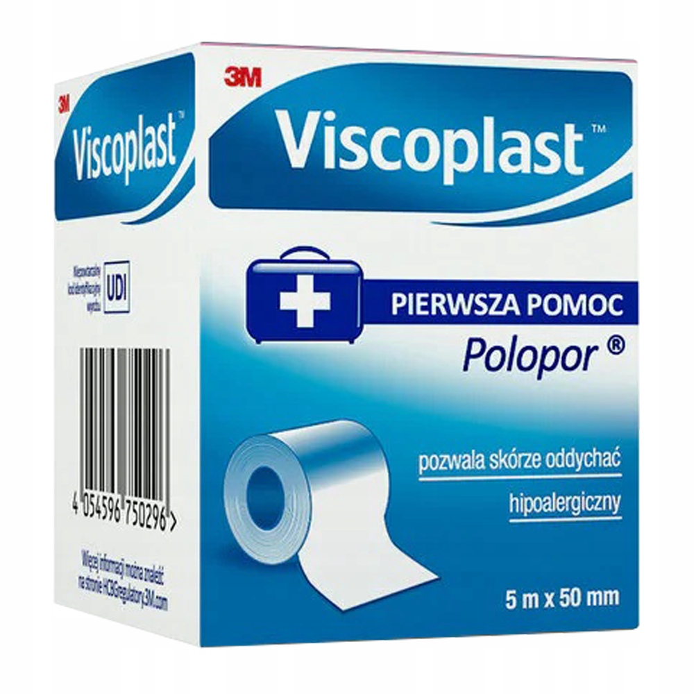 

Viscoplast Polopor plaster włókninowy 5 m x 50 mm