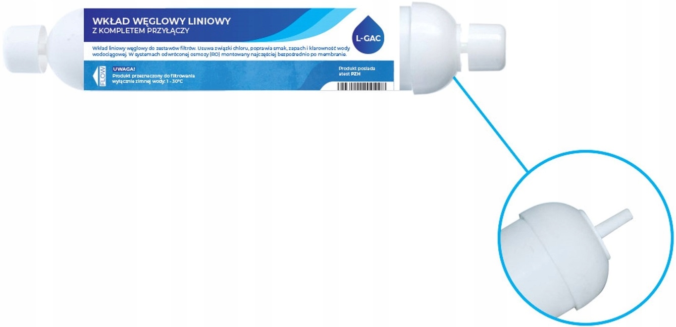 

Wkład Liniowy Węglowy Osmoza Lgacq Klarwod