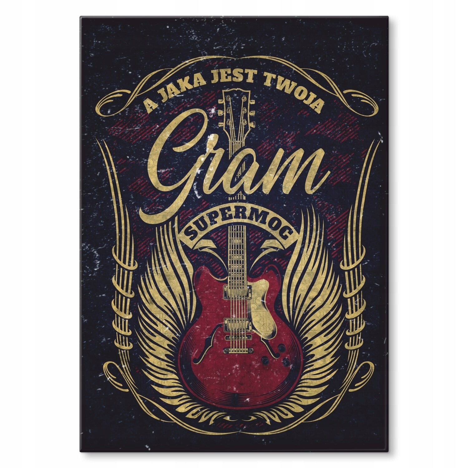 Kovový plakát Gram Dárek 42 x 59 cm