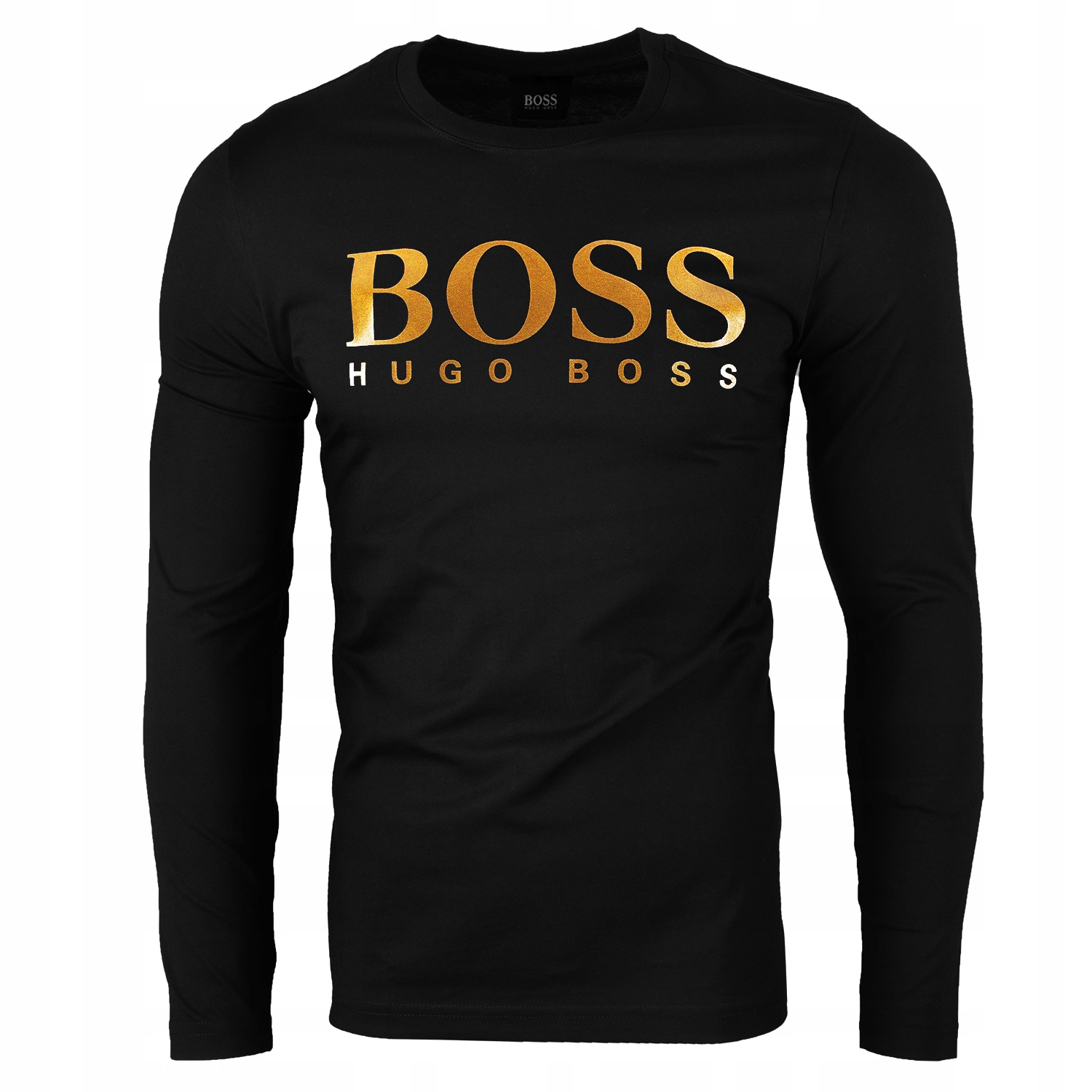 

Hugo Boss Koszulka Longsleeve Złote Logo /M