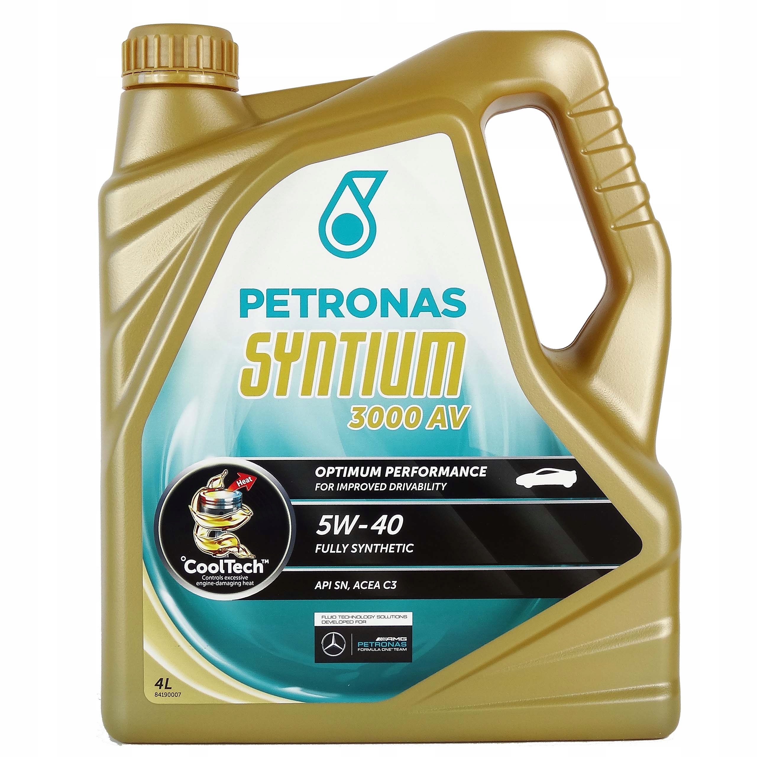 

Olej Petronas 4L 5W40 Syntium 3000AV 505.01 Amg