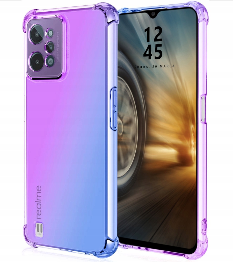 

Etui Mieniące Aurora Do Realme C31 Szkło