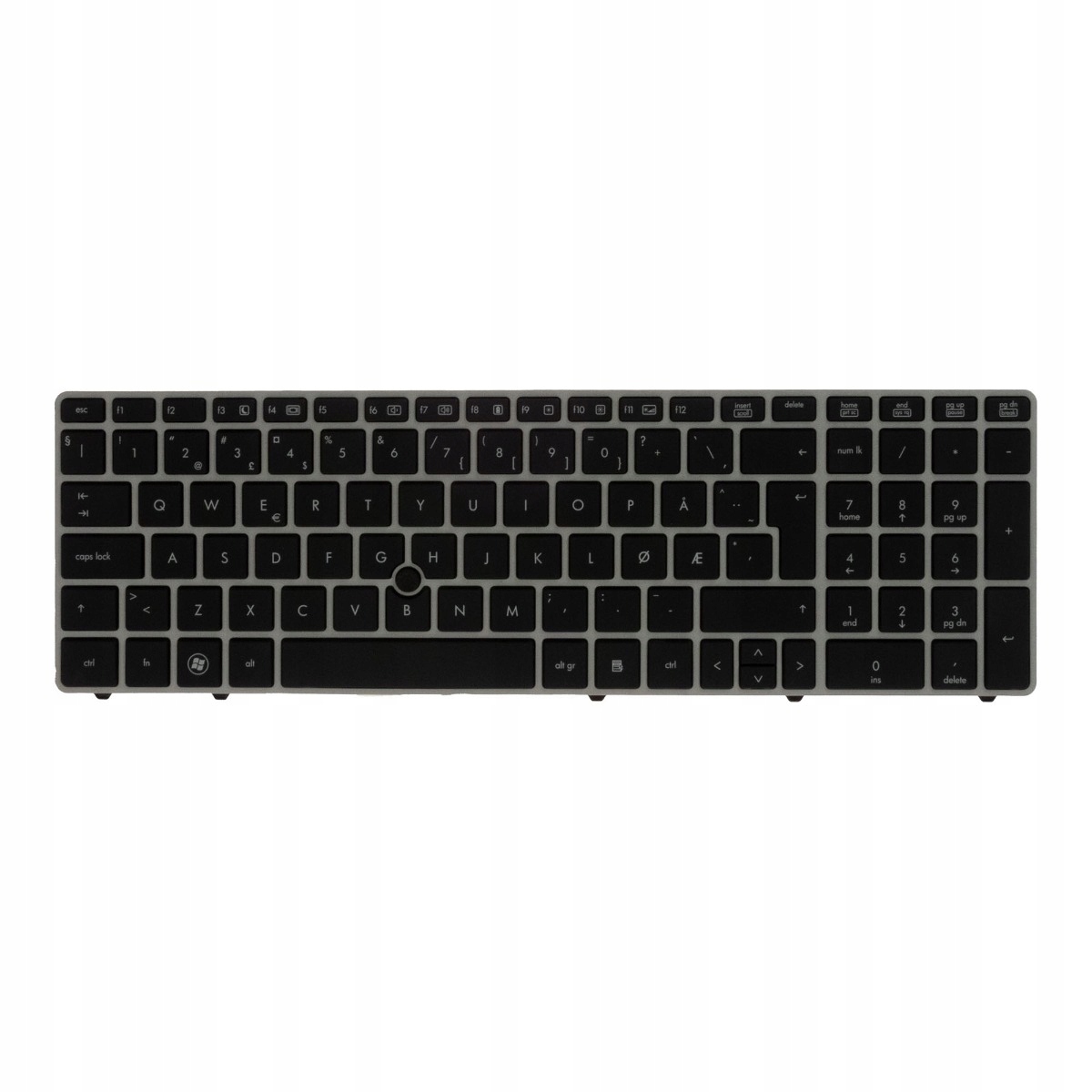 Hp 641181-091 Park&boy Qwerty Nor Elitebook 8560P