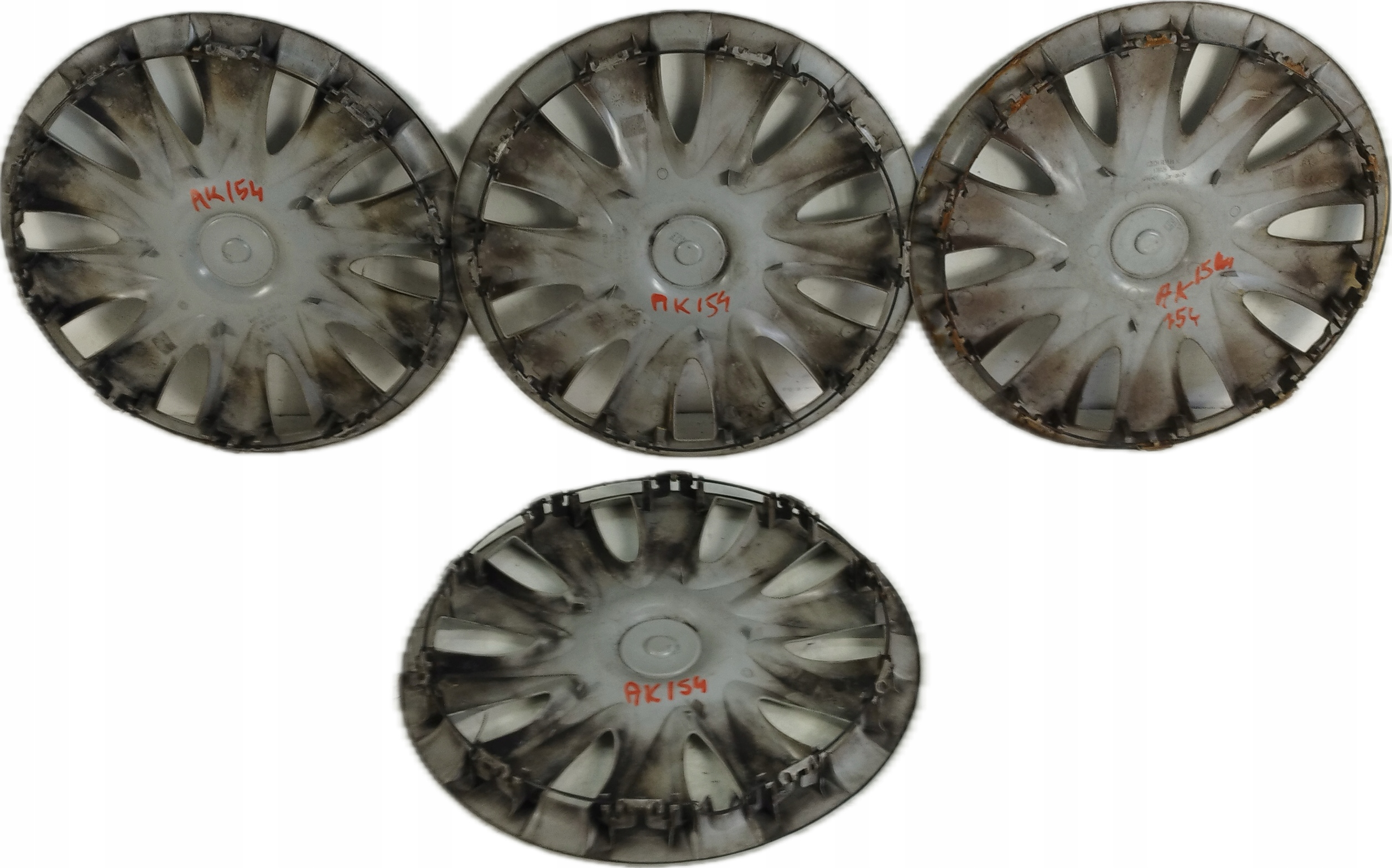 AK154 copriruota KOMPLET 16 CALI BMW 6791806 Originale