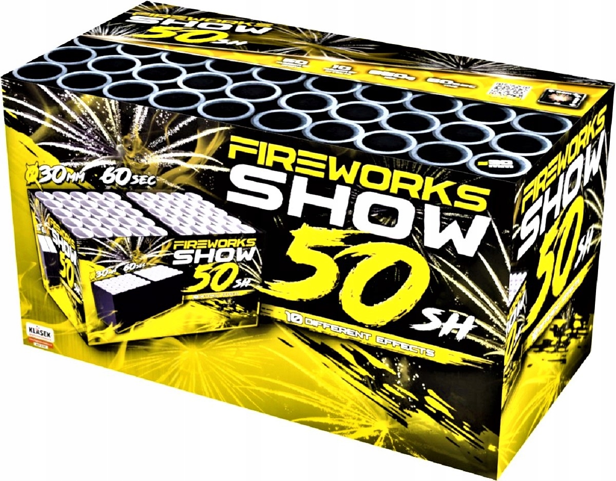 

Duży Zestaw Fajerwerków Show 50 Strzałów C503F/C14