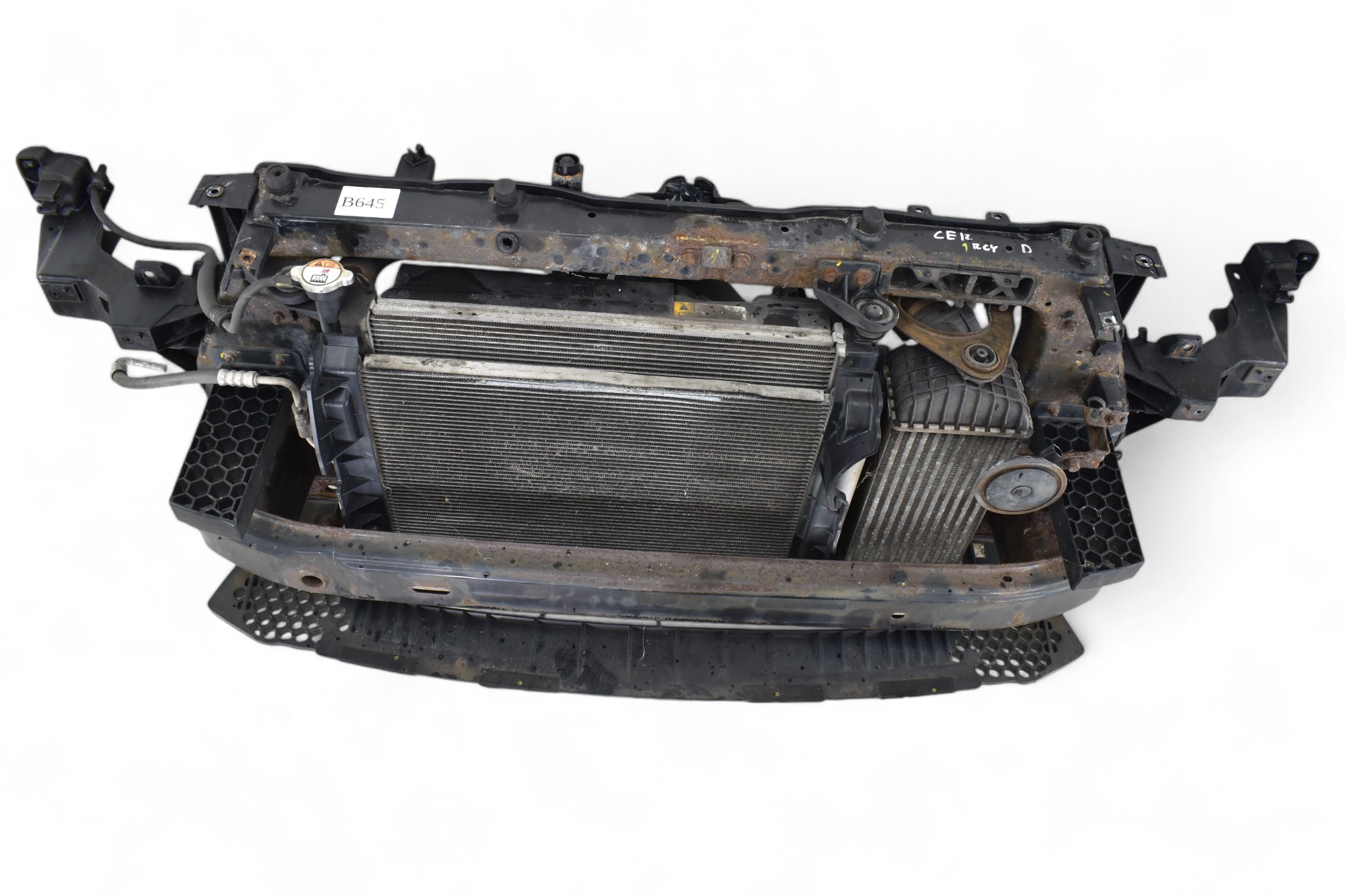 support panel for radiators pillar radiator HYUNDAI IX35 1.7CRDI 115KM 2010-2015 D4FD