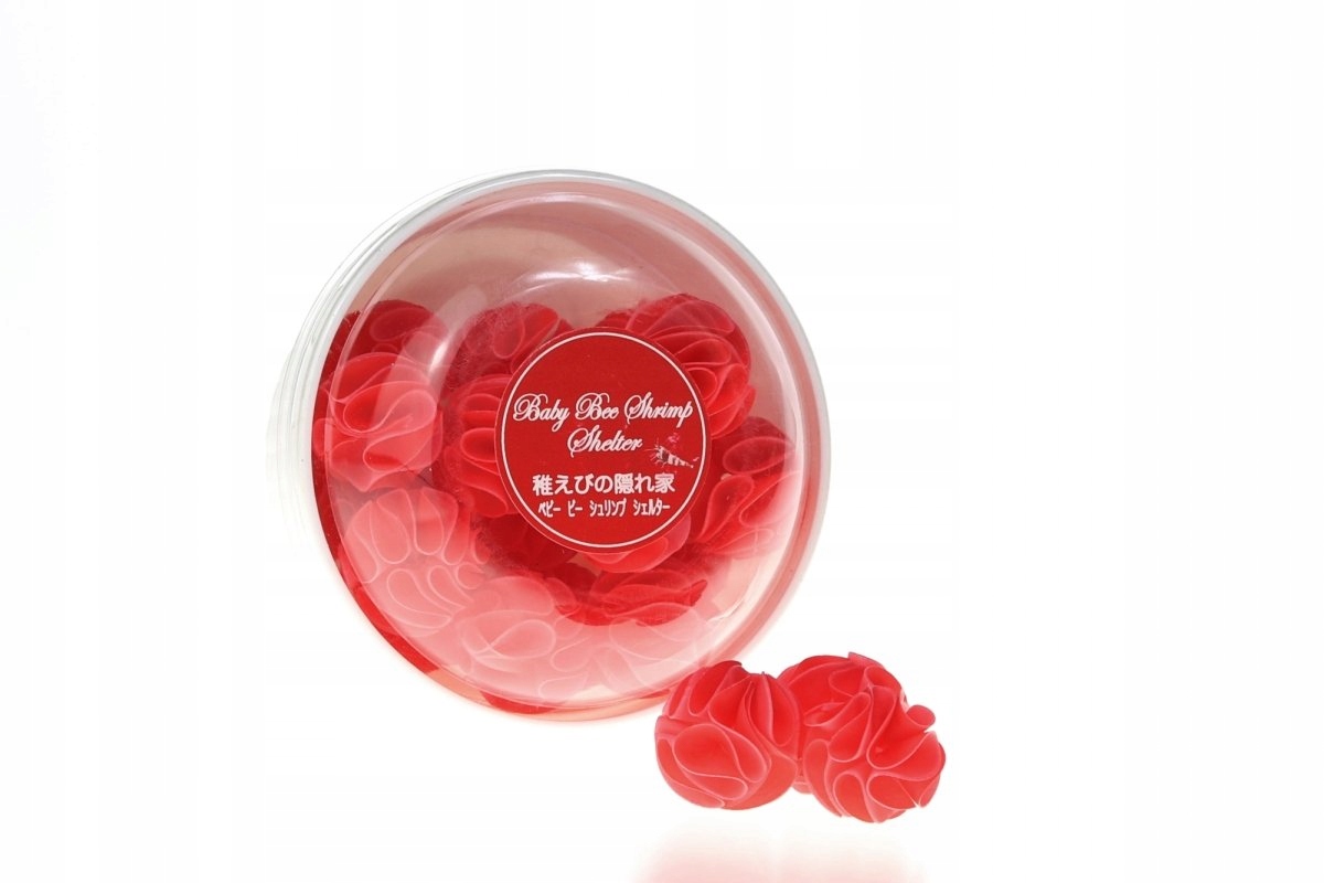 Levně Úkryt Pro Krevety, Potěr, Trubičky, Úkryt, Domečky, Červené, 20 Ks