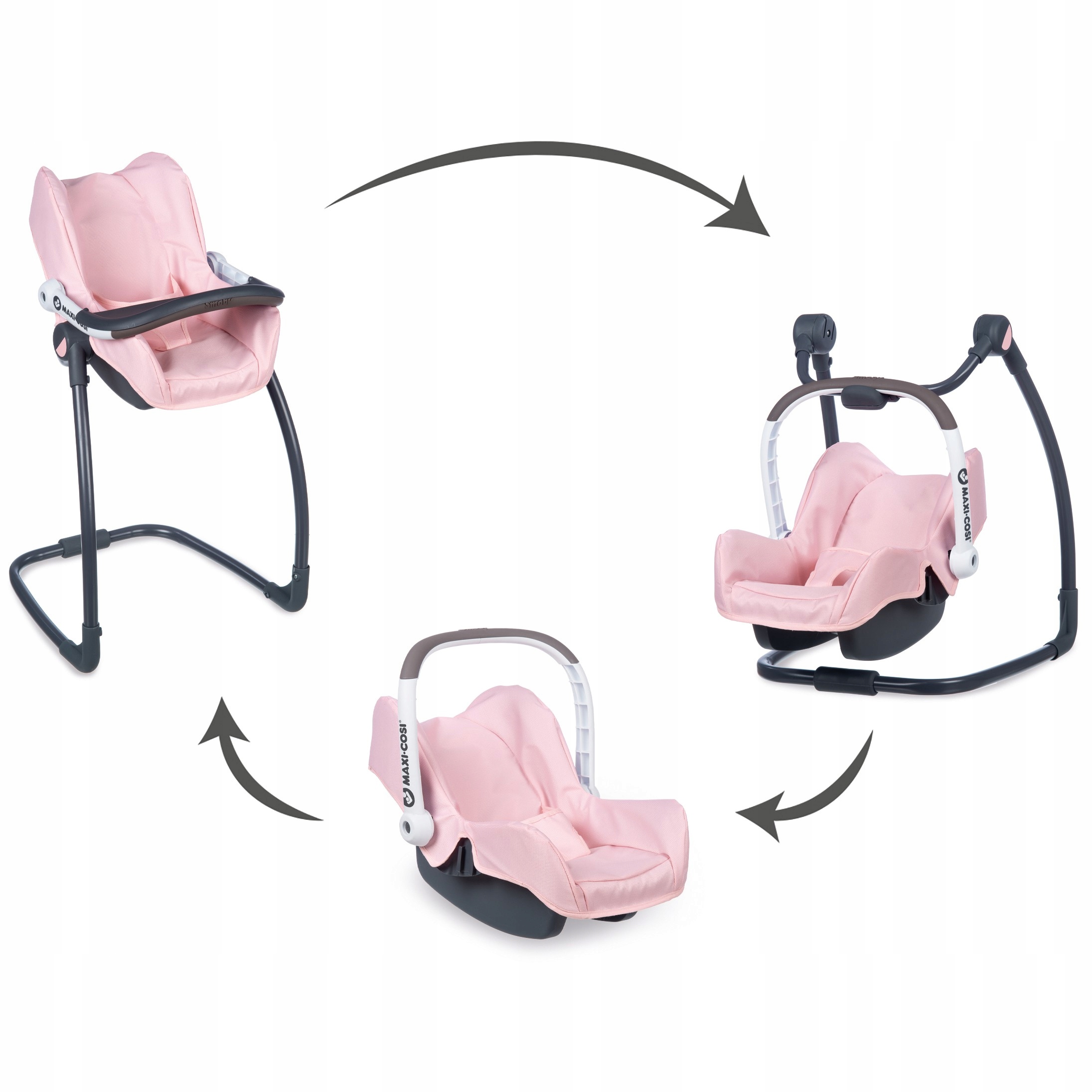 

Smoby Krzesełko do karmienia Maxi Cosy Quinny 3w1